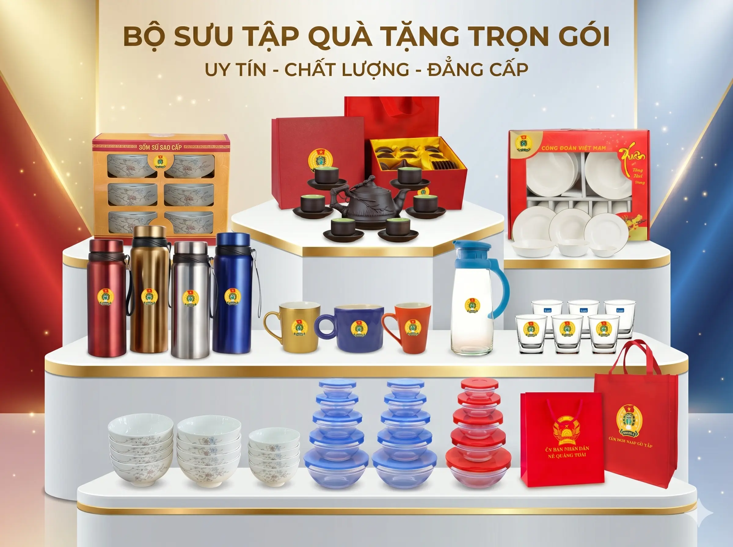 Bộ sưu tập quà tặng Công đoàn