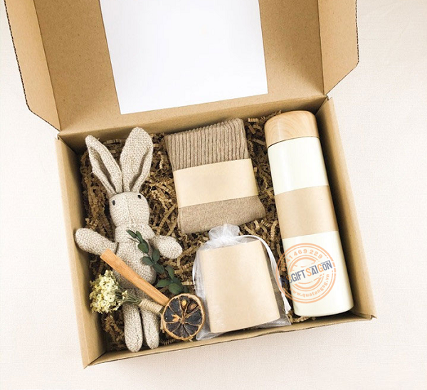 Bộ giftset quà tặng in logo sang trọng