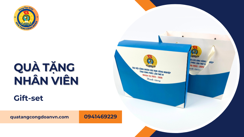 Set quà tặng công đoàn cho nhân viên với giá cả hợp lý