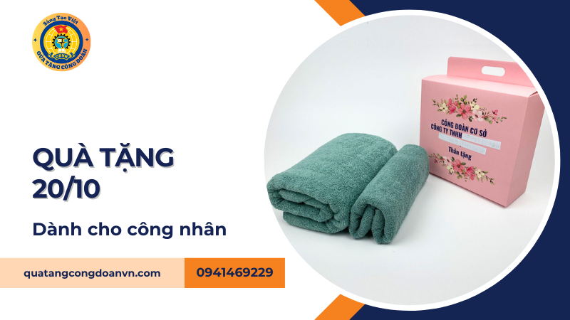 Top những mẫu quà tặng công đoàn dịp 20/10 cho công nhân nữ