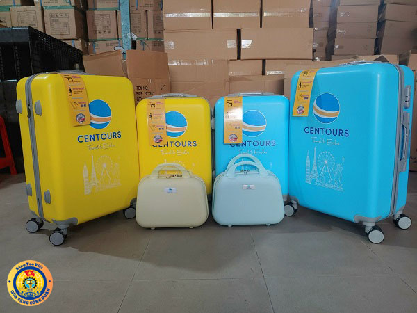 Vali kéo in logo món quà tặng công đoàn mới mẻ