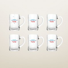 Bộ 6 Ly Thủy Tinh In Logo | Quà Tặng Sinh Nhật